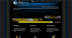 Desktop Screenshot of criospace.com